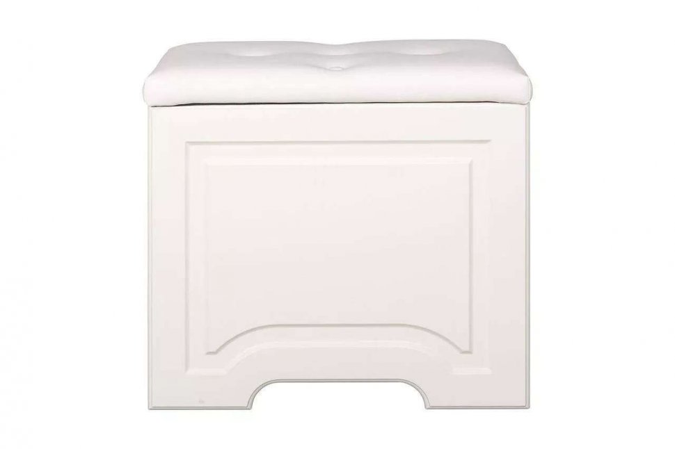 Ливерпуль Пуф 14.02 Белый/Ясень ваниль/кз.Белый