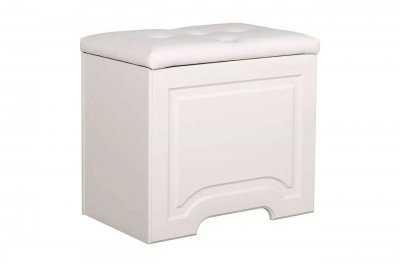 Ливерпуль Пуф 14.02 Белый/Ясень ваниль/кз.Белый