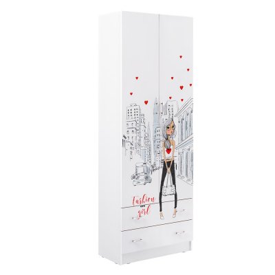 Шкаф Вега Girl, Белый