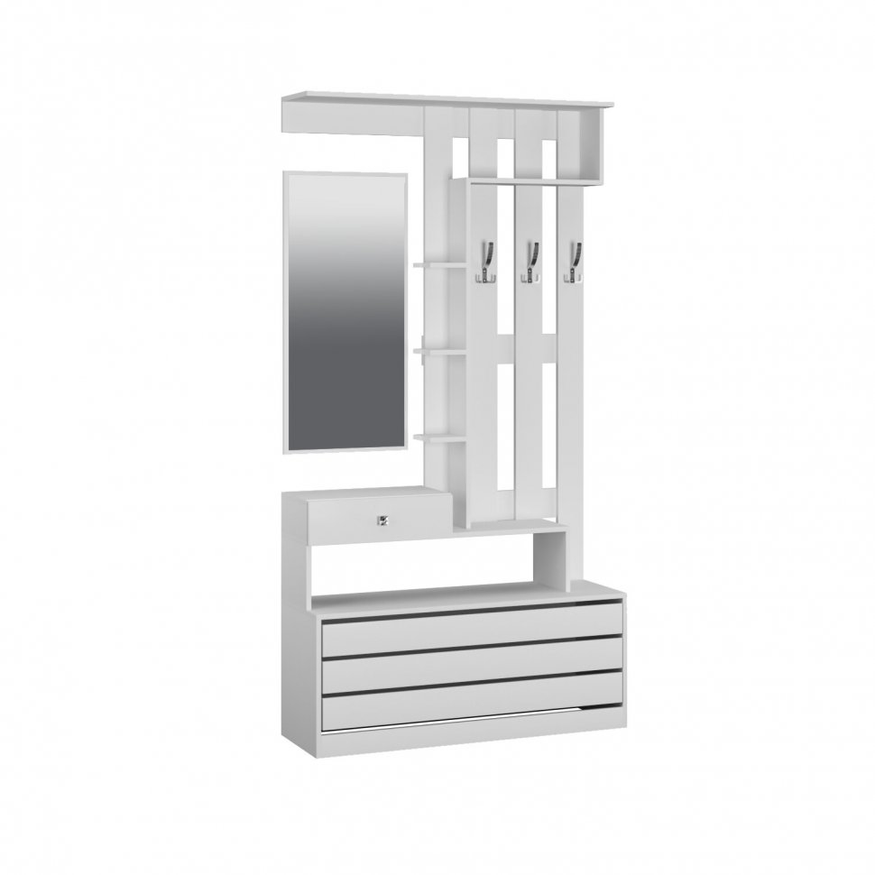 Мини-прихожая Ямайка ЯПЦС-1 (ТЭКС) Белый