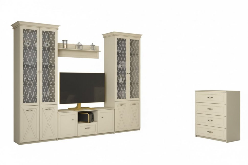 Гостиная Бэль 1 Слоновая кость