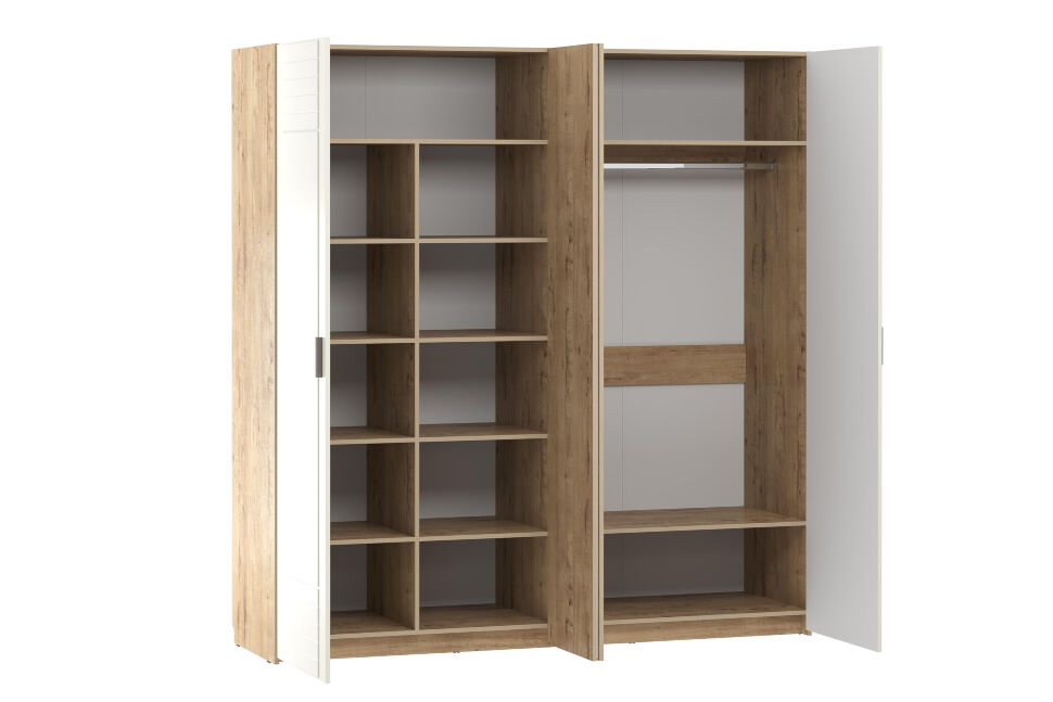 Спальня Livorno 1 дуб бунратти / софт панакота