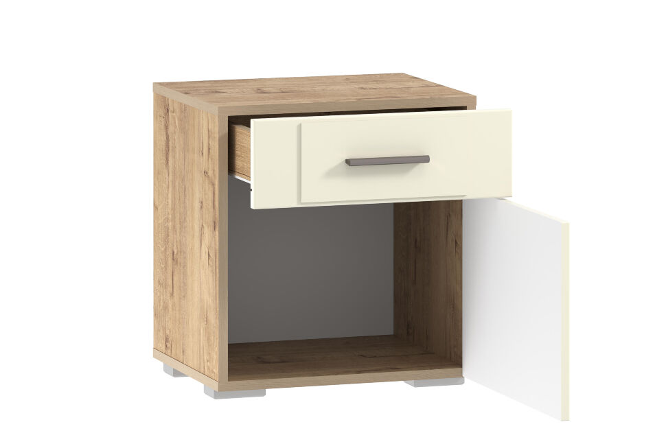 Спальня Livorno 1 дуб бунратти / софт панакота