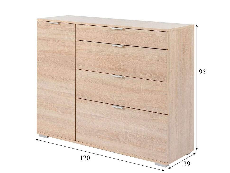 Комод НК-3 Дуб сонома