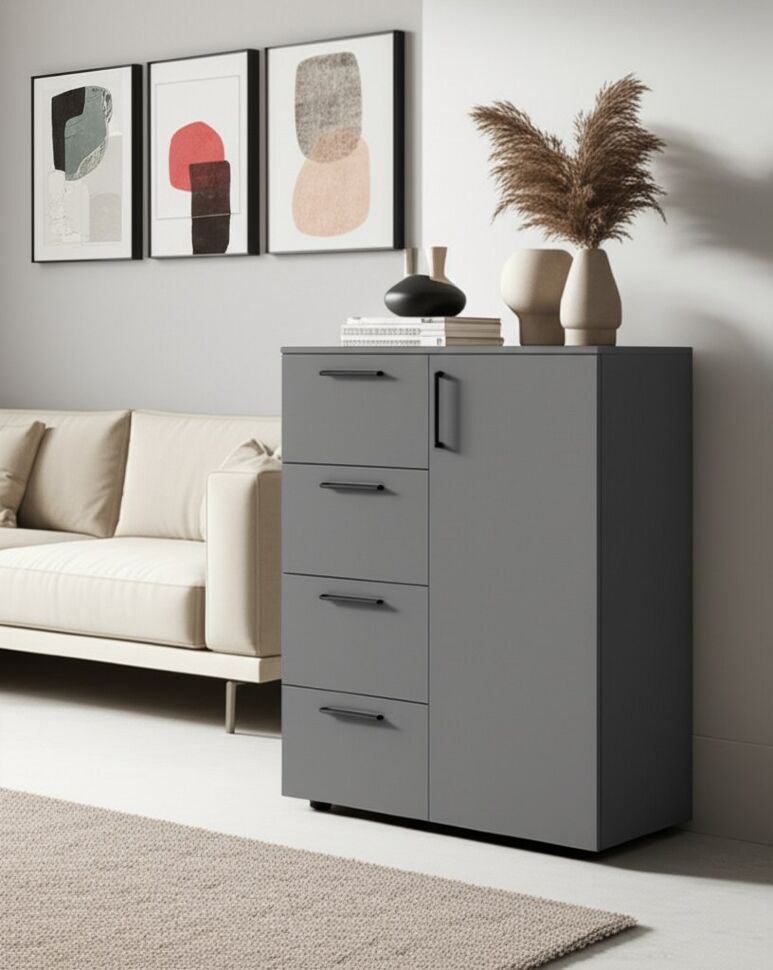 Эйр комод 16.241 Графит