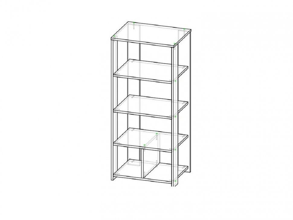 Стеллаж универсальный Бодега Светлый