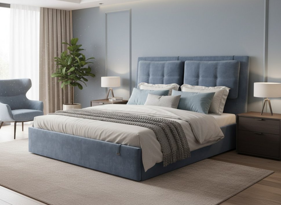 Кровать Ester 1800 модель 311 Галакси лайт 22