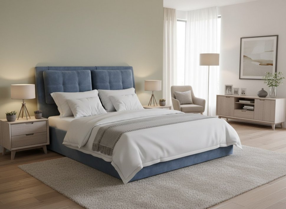 Кровать Ester 1800 модель 311 Галакси лайт 22