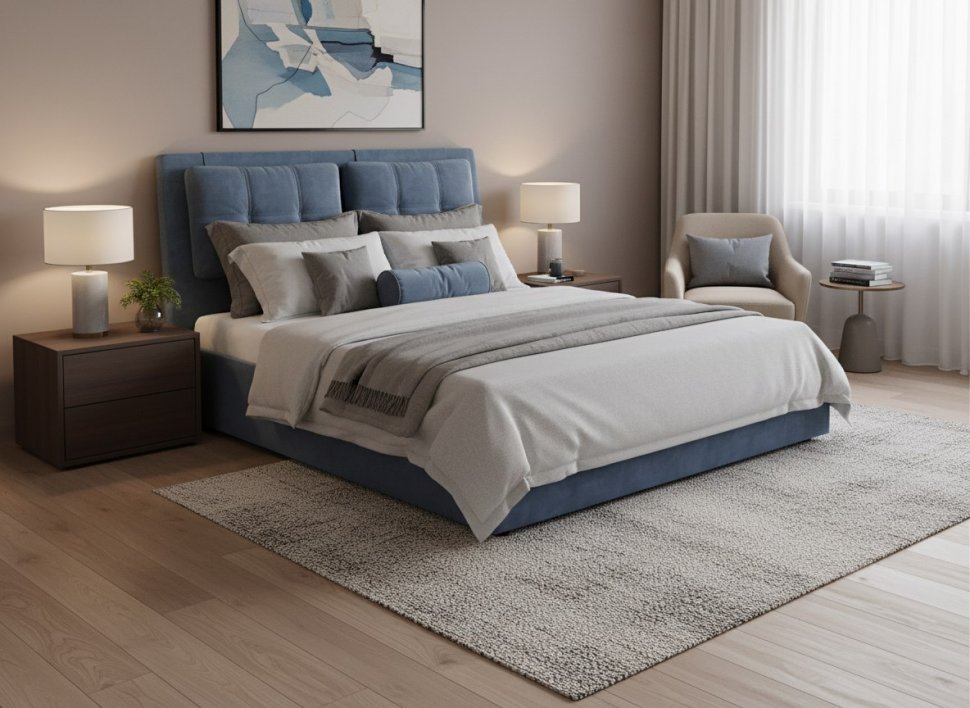 Кровать Ester 1800 модель 311 Галакси лайт 22