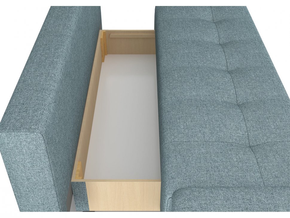 Диван-кровать 3т Милан 1 Модель 032 Рогожка Sherlock 975