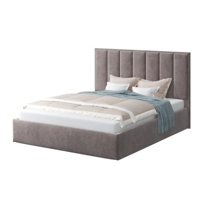 Кровать 120х200 Лира (MLK) Коричневый Neo 08 с подъемным механизмом