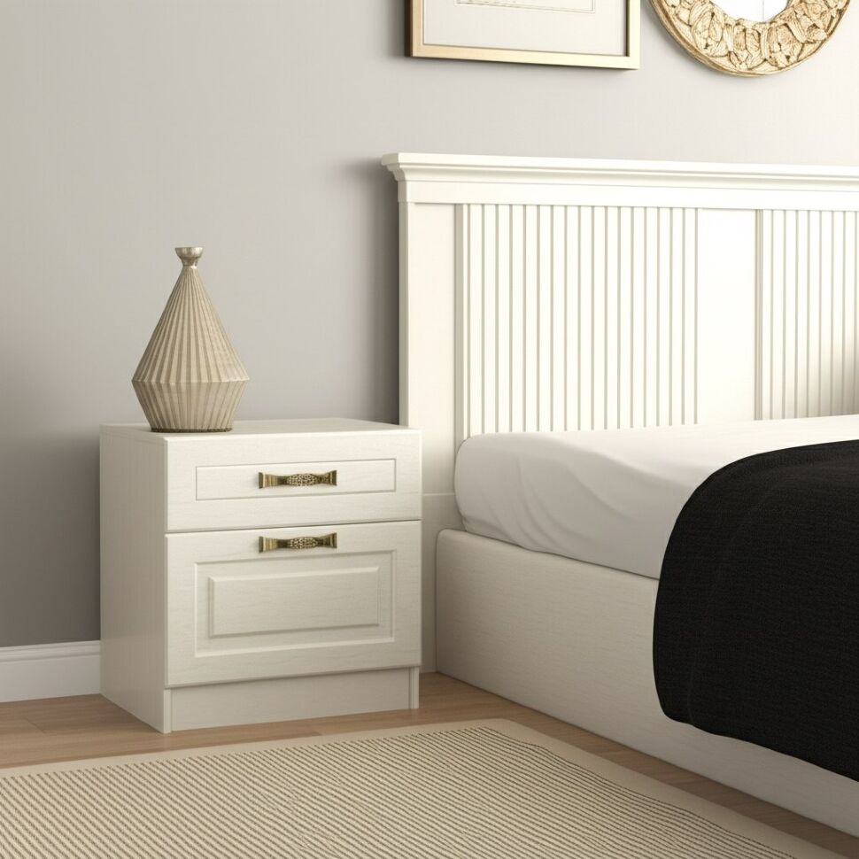 Ливерпуль Тумба 08.146 Белый/Ясень ваниль