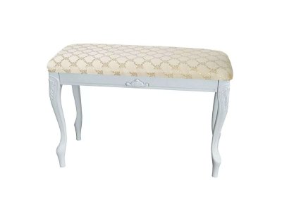 Банкетка Б-7 белый/андрис бежевый