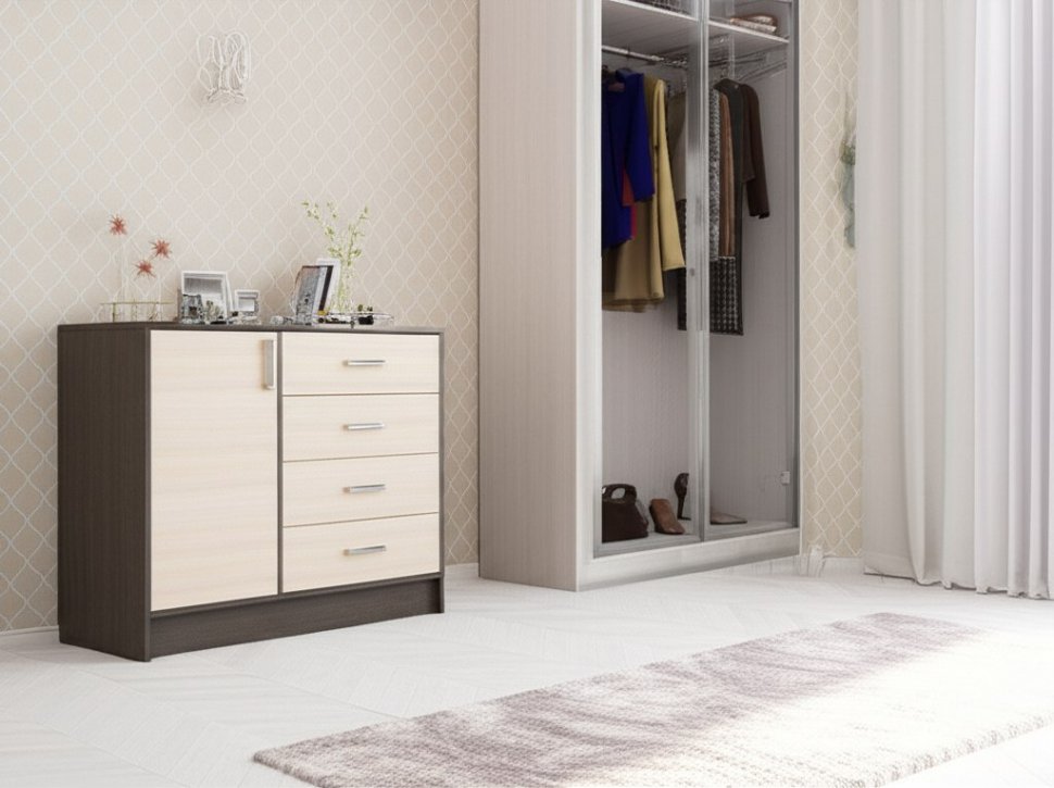 Комод-тумба Катрин-6 ТЭКС (Венге)