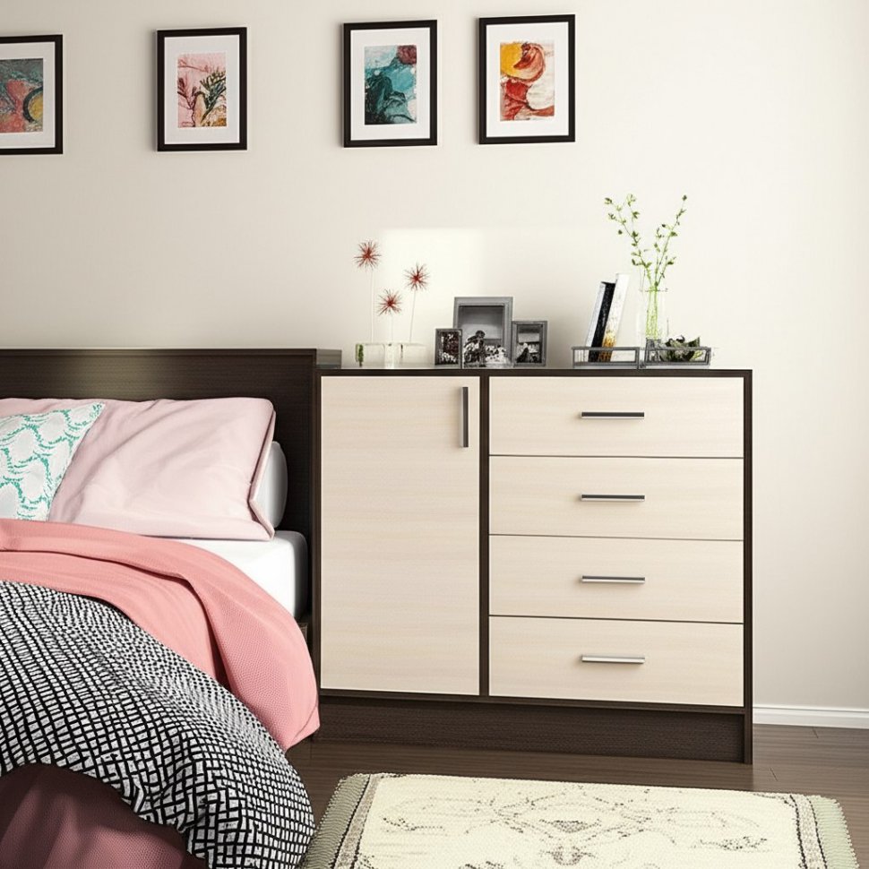 Комод-тумба Катрин-6 ТЭКС (Венге)