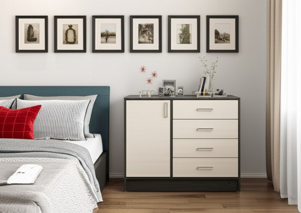 Комод-тумба Катрин-6 ТЭКС (Венге)