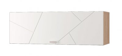 Шкаф настенный (полка) Скайлайн 900 MLK (Белый)