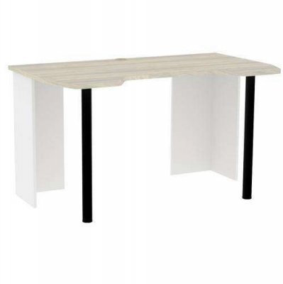 Стол компьютерный Аурелио (Глазов) 84 Белый