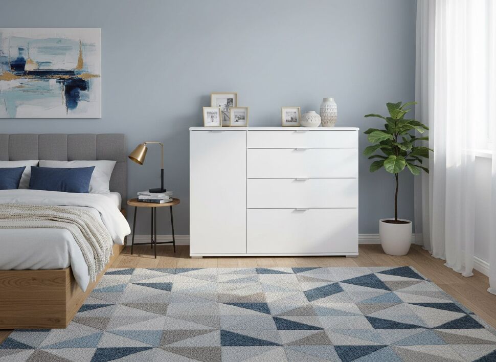 Комод НК-3 Белый