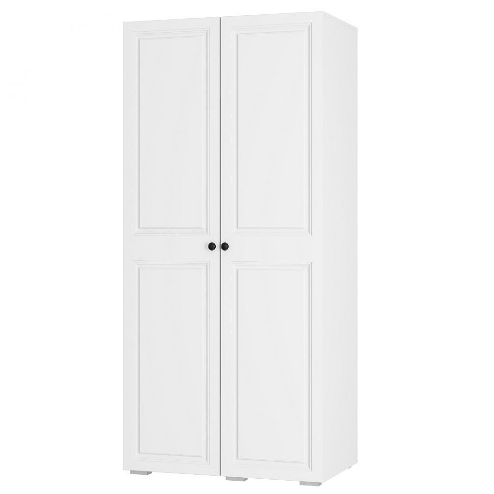 Шкаф 2-створчатый Софт ШК-02 (БТС) Белый