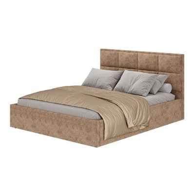 Мягкая кровать 160х200 Линда (БТС) с подъемным механизмом Антик