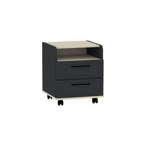 Тумба на колесиках Аурелио (Глазов) 94 Антрацит