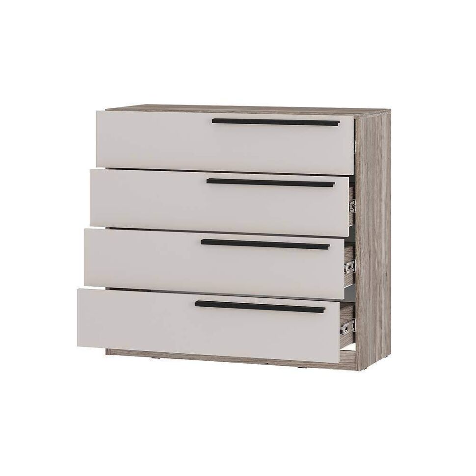 Комод КМ-02, Дуб смоки, Кашемир