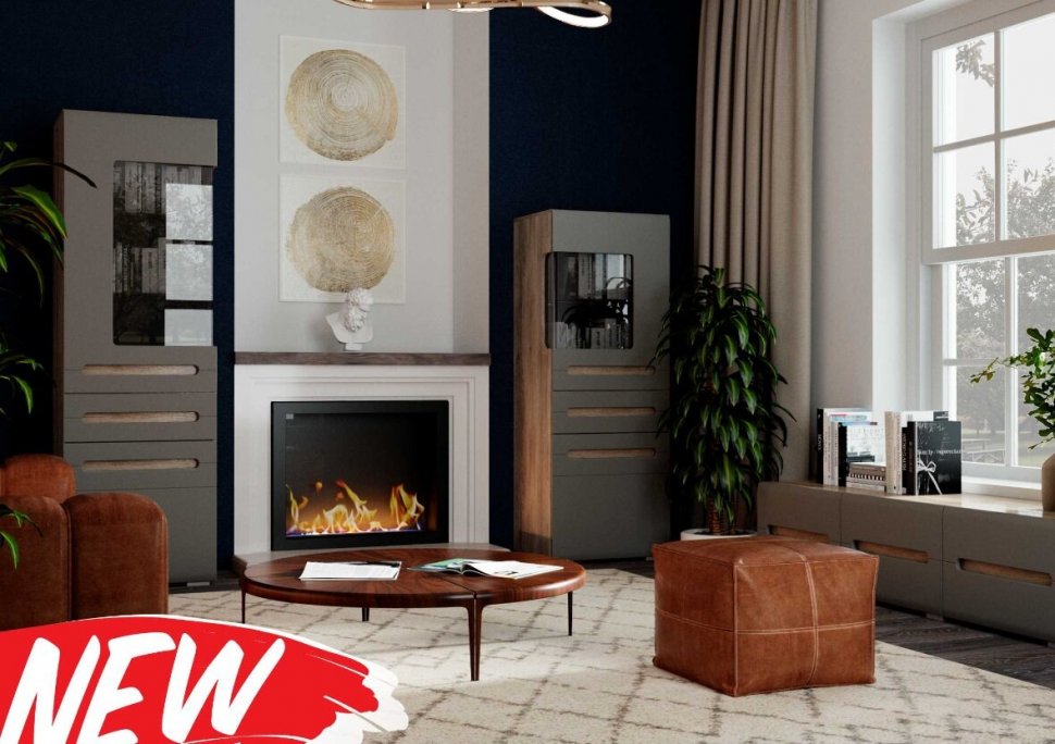 Тумба под ТВ Наоми ТБ-17 (БТС) Графит