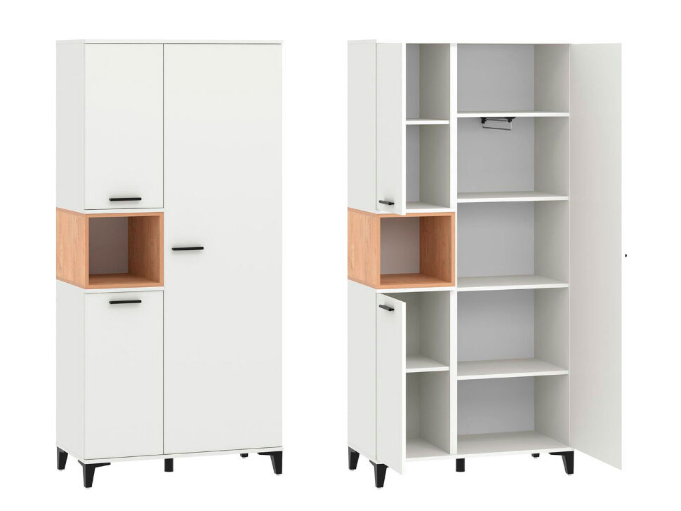 Гостиная Bergen 2 белый/Дуб Бунратти