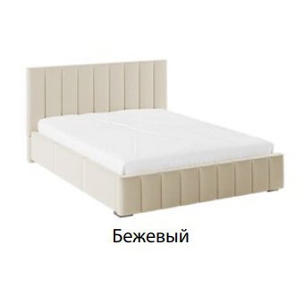 Мягкая кровать 140х200 Нега (ТЭКС) Бежевый