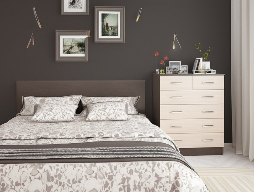 Комод Катрин-5 ТЭКС (Венге)