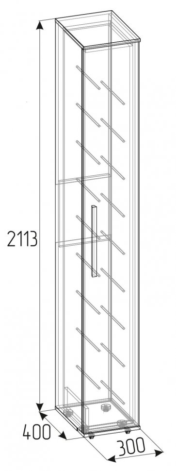Шкаф для обуви Nature 73 Глазов-мебель