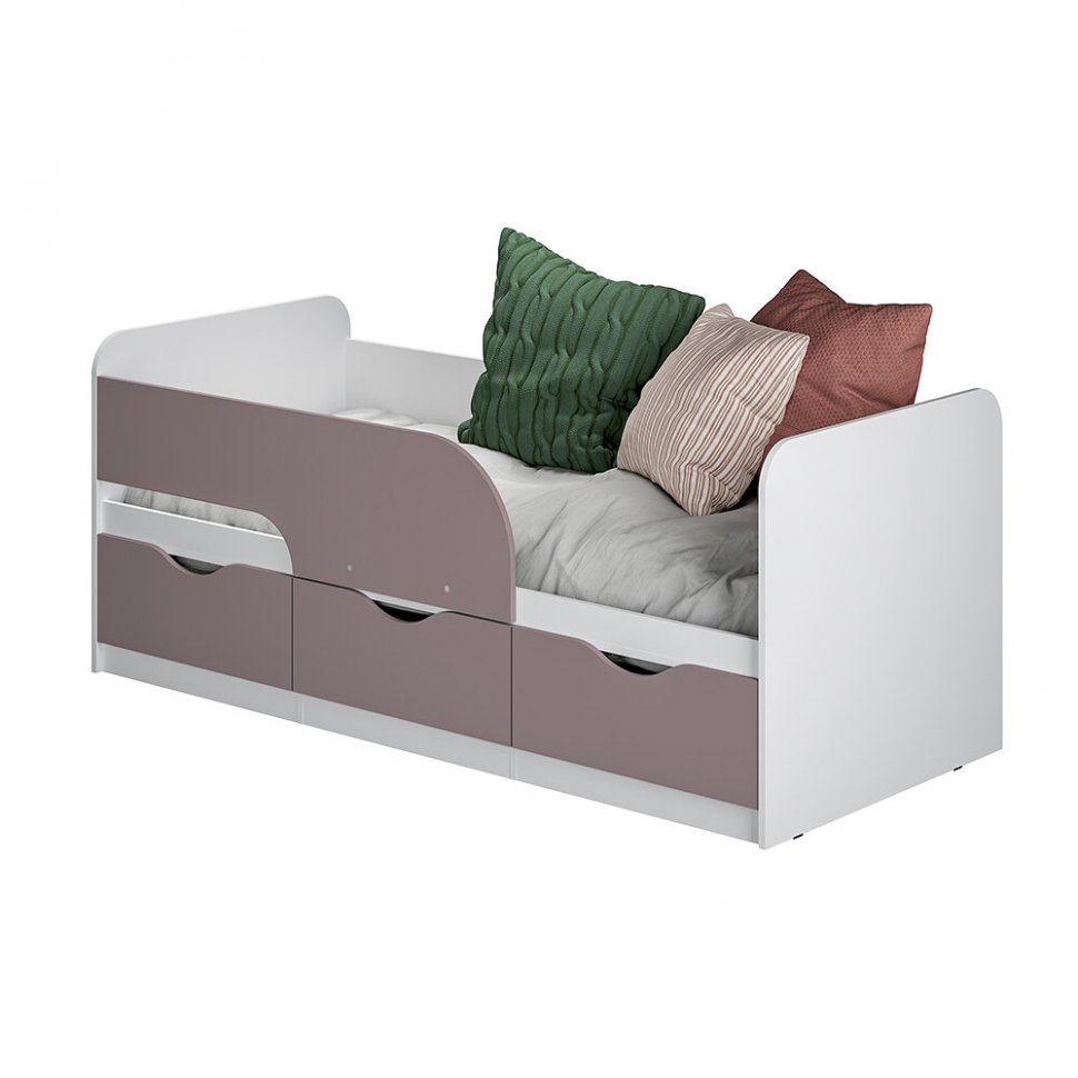 Кровать 80х186 Стандарт КР-22 (БТС) Шарли Пинк