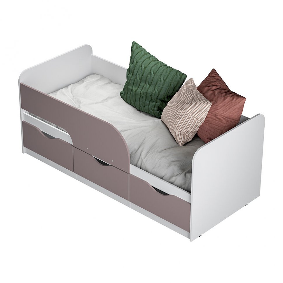 Кровать 80х186 Стандарт КР-22 (БТС) Шарли Пинк