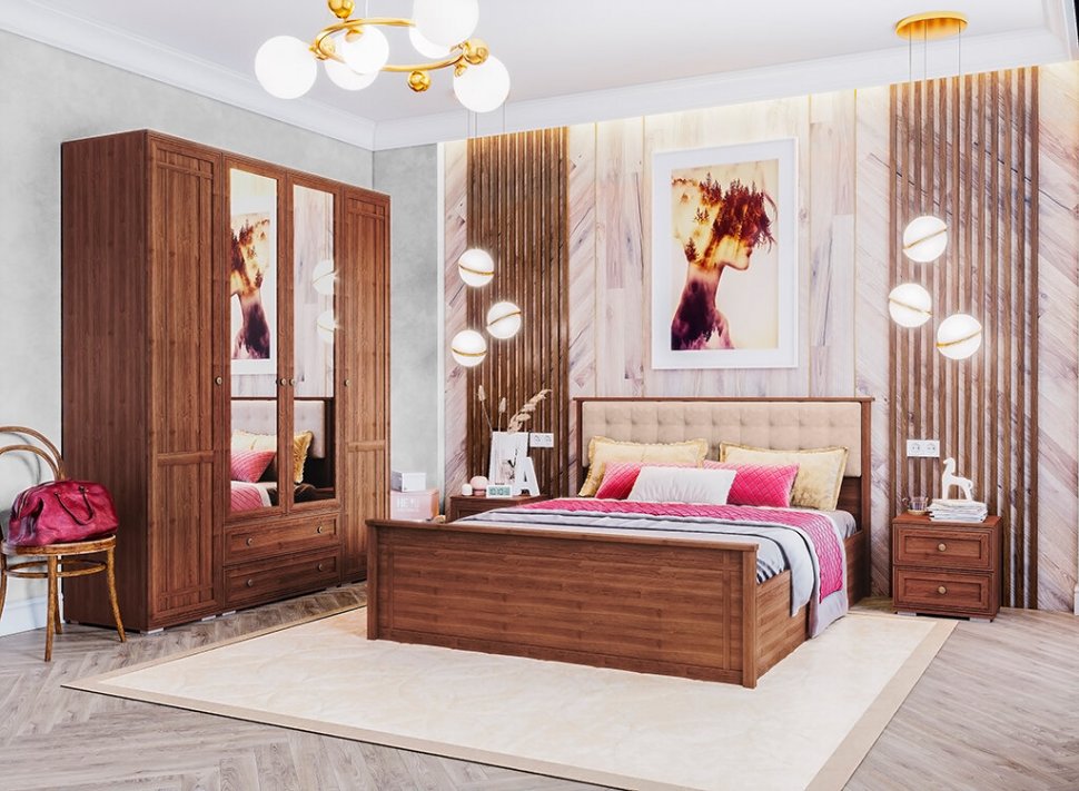 Тумба прикроватная Ричард РТ-20 (Орех Донской)