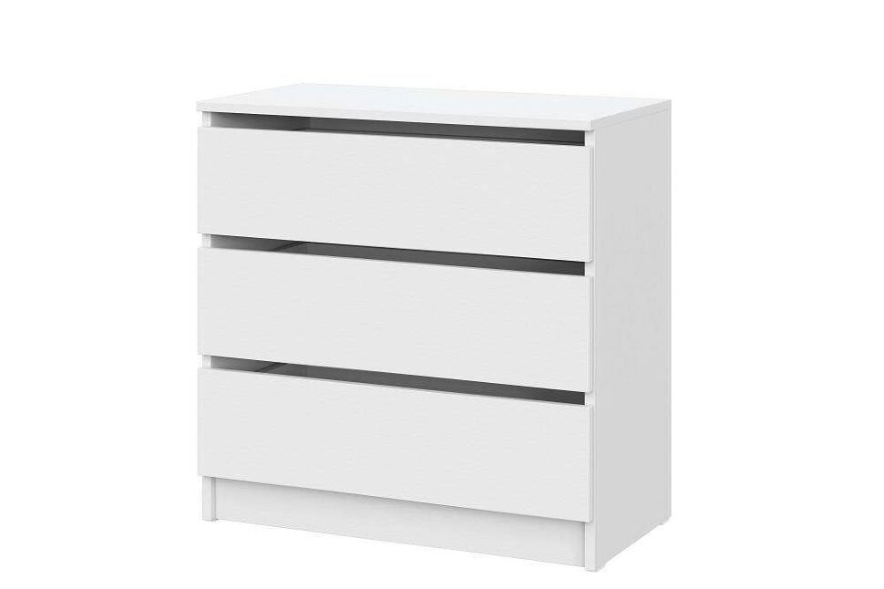 Комод КМ2, Белый текстурный