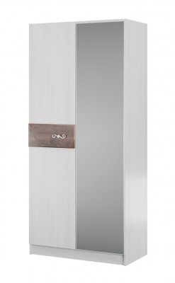 Шкаф двухдверный Мадлен (ТЭКС) Ясень анкор светлый