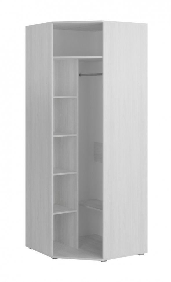 Шкаф угловой ЛШ-25 Ливорно (Домани) Ясень Анкор светлый