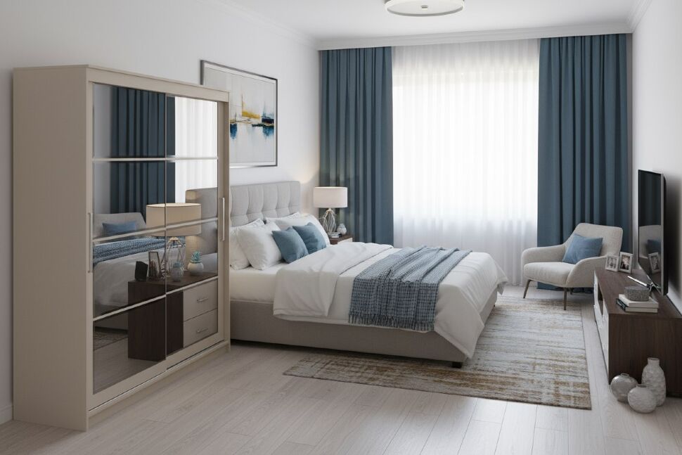 Шкаф-купе №3 2,0 м Меланж