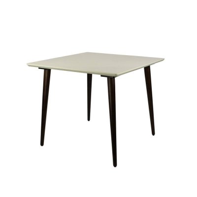 Стол обеденный Ронда Мини 100 Орех / Слоновая кость