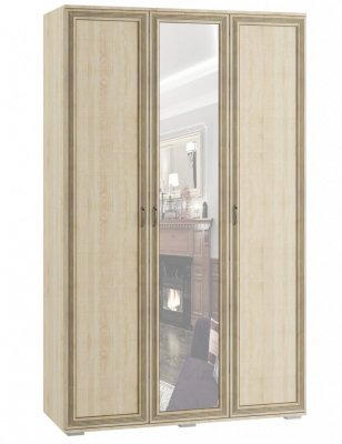 Шкаф трехстворчатый ЛШ-24 Ливорно DOMANI (Дуб сонома)