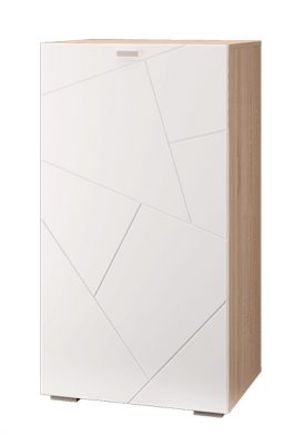 Шкаф для книг (полка) Скайлайн 600 MLK (Белый)