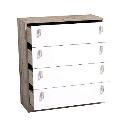 Комод 12 Комфорт Глазов-мебель (Гаскон Пайн / Белый)