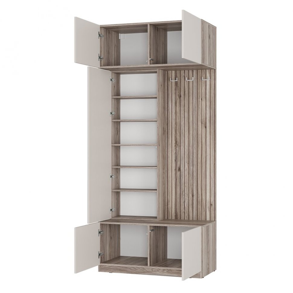 Прихожая Урбан ПР-03, Дуб смоки, Кашемир