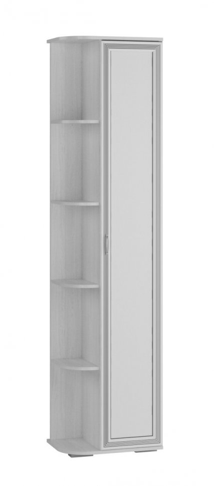 Шкаф торцевой ЛШ-26 Ливорно (Домани) Ясень Анкор светлый