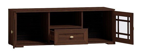 Тумба ТВ Глазов-мебель Sherlock 3 (Орех Шоколадный)