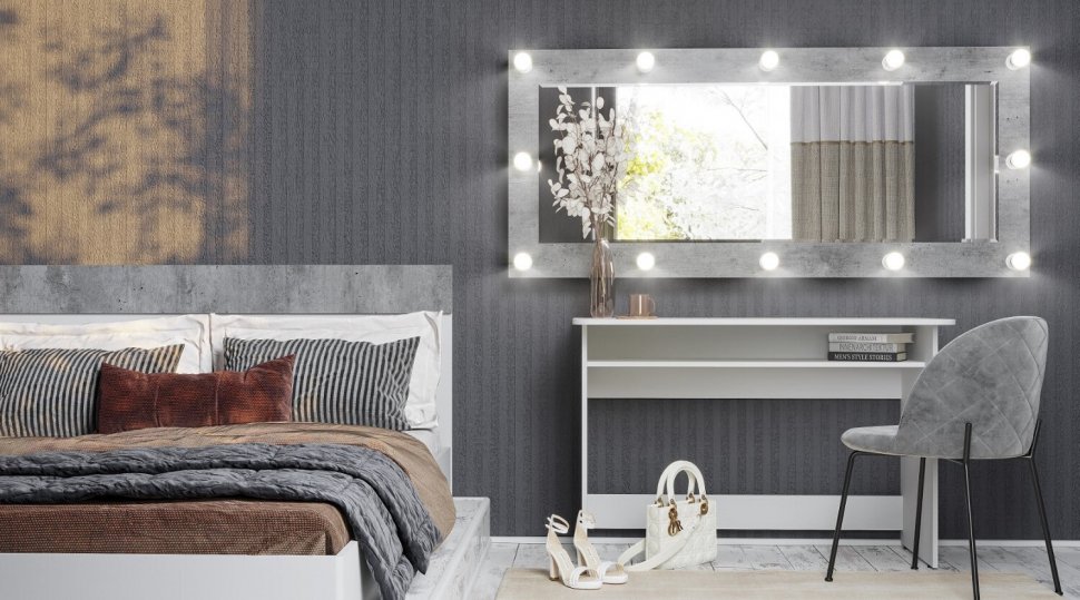 Зеркало навесное Инстайл (Семья Мебелони)