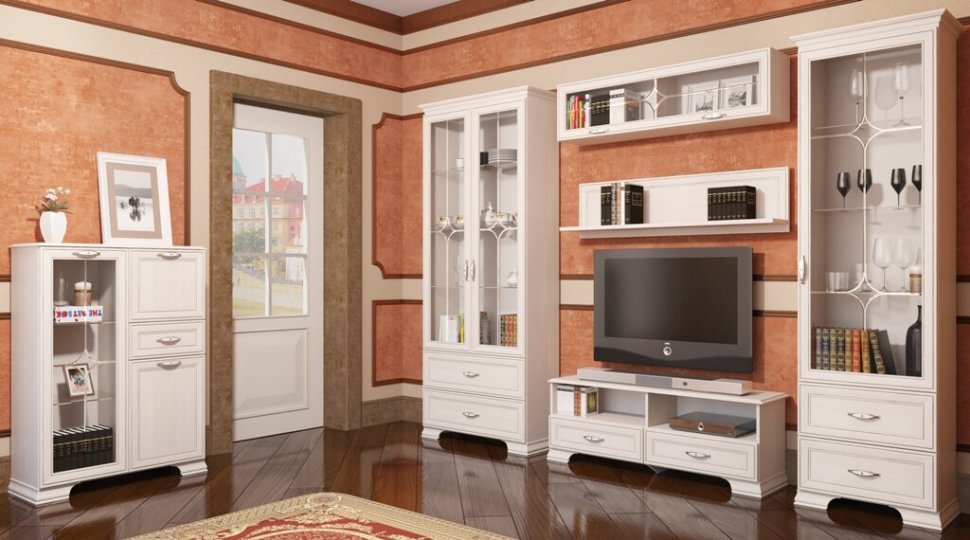 Шкаф для посуды Венеция 09 Ижмебель 