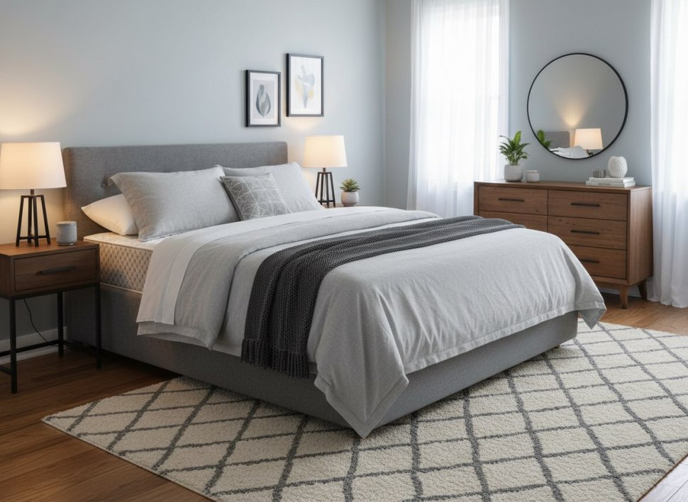 Кровать Nova 1800 с под. механизмом / серый №25