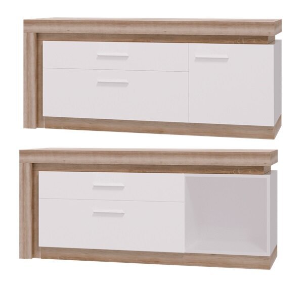 Тумба ТВ Люмен 02 Ижмебель (Дуб Сакраменто)